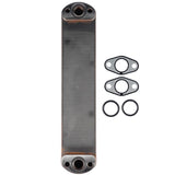 Engine Oil Cooler w/ Gaskets Fit for Cummins 15L ISX QSX QSX15 ISX15 2008-2015 Diesel Engine 4965487 01131326