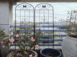 4 Pack Metal Garden Trellis 71" x 19.7" Rustproof Trellis for Climbing Plants Outdoor Flower Support W1586P266862