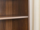 8-Tier Media Tower Rack, CD DVD Slim Storage Cabinet with Adjustable Shelves, Tall Narrow Bookcase W487P318934