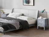 2pcs Country Style Two-Tier Night Tables Large Size Grace 63971339