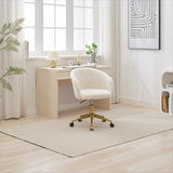 ZUN Hengming Golden foot office chair, modern armchair, height adjustable, rotary cosmetic chair, for W212131652