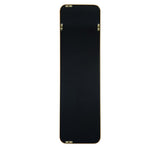 ZUN Gold 47 x 14IN Door mirror W2203P182156