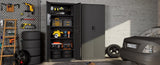 70 inches, modern kitchen storage cabinet, metal storage locker, which can be used in six layers. 92444517