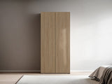 Soham Closet System Slim, Bedroom, Macadamia B092P360641