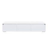 Modern Entertainment Center with Storage Media Console for Living Room W331P251043