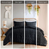 Full/Queen Clip Jacquard Comforter Set B035P203262