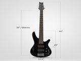 44 Inch GIB 5 String H-H Pickup Laurel Wood Fingerboard Electric Bass Guitar 40685805