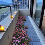 Plastic Interlocking Deck Tiles,44 Pack Patio Deck Tiles,12"x12" Square Waterproof Outdoor All W3022P251835