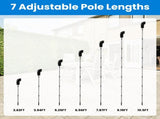 10.5FT Gutter Cleaning Brush With Telescoping Handle Rain Gutter Cleaner Extendable Gutter Cleaning 32898423