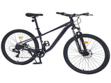 27.5 Inch Wheels 8 Speed Mountain Bike, for Men Women Boys and Girls, Front Suspension, Steel Frame 09715144