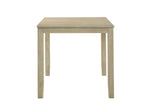 ZUN Beautiful Cream Color Counter Height 1Pc Dining Pub Height Square Table Dining Room Wooden Furniture B011P232907