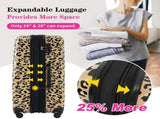 Hardshell Luggage Sets 3 pcs Spinner Suitcase with TSA Lock Lightweight-20"24"28" Luggages N732P218227W