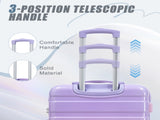 20"/24"/28" 3 pcs/set in PC Spinner Wheel Luggage, Carry on Suitcase, With Gradient Color and W2787P353558