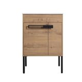 24 Inch Freestanding Bathroom Vanity or Floating is Optional Conversion.24*18-00324IMO-1 W999104319
