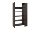 Bookcase, 5 Shelves, Dark Walnut B097P369421