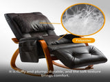 MASSAGE Comfortable Relax Rocking Chair Brown W60739701