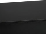 3-Drawer Chest with Textured Finish Drawer Dresser 22.05*12.99*25.98in Black 56794747