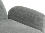 360&deg Swivel Chair Accent Chair 32.48-inch chenille fabric upholstered sofa, suitable for living W2901P463495