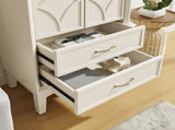53.5" Tall Kitchen Pantry Cabinet, Mid Century Modern Sideboard Buffet Cabinet, Retro W1801P369067