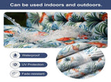 Outdoor Bench Cushion, 63 20 4 Inch, Tufted Waterproof Swing Cushion with Ties, for Patio Bench 02763939