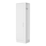 Greenville 2-Door 6-Shelf Tall Storage Cabinet White B062103270