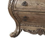 3 Drawers Nightstand in Vintage Oak Finish B016P253453