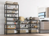 8 tier Heavy Duty Storage Shelves 78.74" H Wire Shelving Unit with Wheels 1600LBS NSF Metal Shelves 15208814