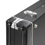 ZUN High Grade Electric Guitar Square Hard Case Flat Black 80210597