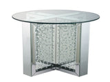 Nysa Mirrored & Faux Crystals End Table B2726P446707