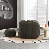 Soft Bean Bag Chair with High Resilient Foamfor living room and bedroom,Comfortable Square W1996P182140