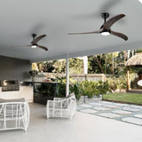(Same SKU W1592P176977 ) 52" Ceiling Fan, Indoor Outdoor Ceiling Fan With Light with Remote Control, W1592P268338