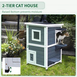 Wooden Cat House/Cat Trees /Cat Climbing Tower 27114155