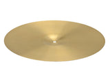 Professional 18" 0.8mm Copper Alloy Ride Cymbal for Drum Set Golden 00173036