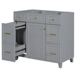 ZUN [Cabinet Only] 36" Bathroom Vanity-Gray 20546228