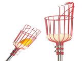 13FT Fruit Picker Tool, Stainless Steel Adjustable Fruit Picker with Basket, Citrus Orange Mango 40133428