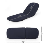 68020.00CUSH-NAVY MP1 MIKAEL CHAISE LOUNGE N775P230112N