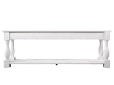 63inch Long Wood Console Table with 3 Drawers and 1 Bottom Shelf for Entryway Hallway Easy Assembly W1202114029
