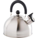 ZUN Induction Whistling Kettle, Tea Kettle, Kettle Made of Stainless Steel, 2L Hot Water Tea Pot for All 90205666