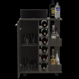 Tennessee Bar Cart, One Cabinet With Division, Six Cubbies For Liquor, Two Shelves B128P176145