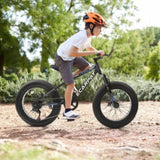 ZUN A20316 20 inch Fat Tire Bike Adult/Teen Full Shimano 7 Speed Mountain Bike, Dual Disc Brakes, High W709P185464