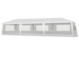 10x30ft Outdoor Pop Up Canopy, Portable Instant Canopy Tent with 8 Sidewalls for Outdoor Events 47765489
