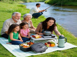 Banned for Amazon 90W Car Electric Heating Lunch Box, 12V/24V/110V Portable Food Warmer, Black 35603882