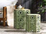 Outdoor ELIANA SIDE TABLE,2 PCS 69740.00CGRN