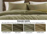 3PCS King/Cal King Waffle Washed Comforter Set B035P341105