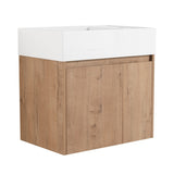 24 Inch Bathroom Cabinet With Sink,Soft Close Doors,Float Mounting Design, For Small Bathroom W999P228748