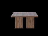39.37" Solid Wood Coffee Table, 100% Real Wood Rectangular Center Table, 39.37" 23.62" 15.75", W5909P583175