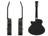 GT501 40 inch Spruce Front Cutaway Folk Guitar with Bag & Board & Wrench 28614661