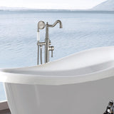 Freestanding Bathtub Faucet with Hand Shower W1533125002