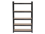 5 Tier Heavy Duty Metal Shelving Rack Unit Garage Storage Shelf Black UK 12865320