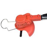 Portable Red Electric Grass Trimmer for Easy Lawn Maintenance -24V Power Weed 95712837